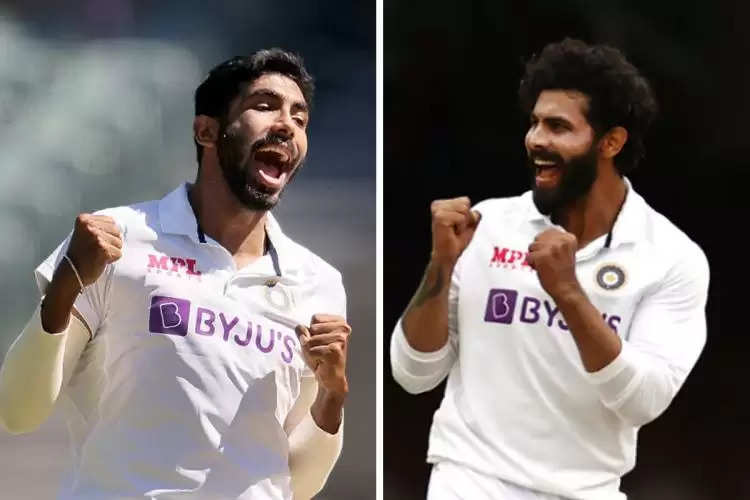 rabindra jadeja and jasprit bumrah