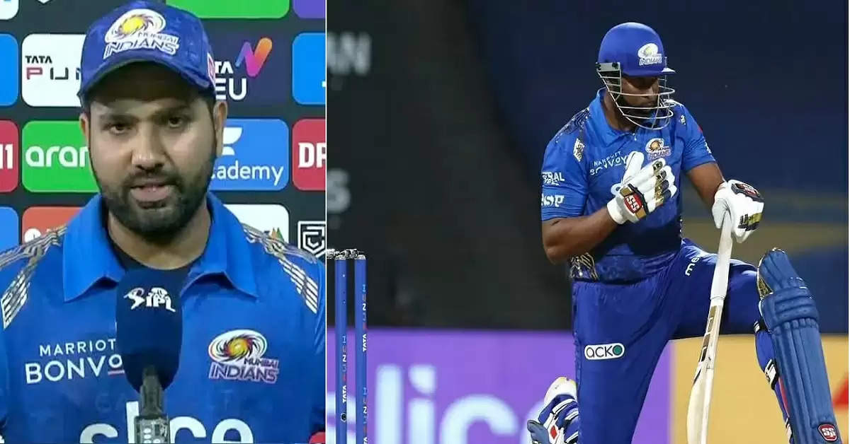 rohit sharma told that he was the real villain of defeat against kkr