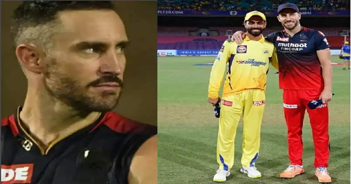 rcb captain faf du plessis on losing by csk